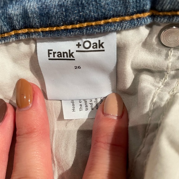Blue Women’s Frank + Oak Jeans - Picture 3 of 3